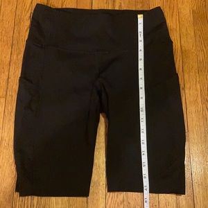 Lululemon high rise align compression shorts